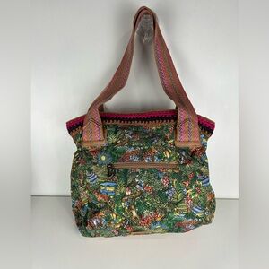 SAKROOTS BALI WANA RAINFOREST JUNGLE PRINT PURSE